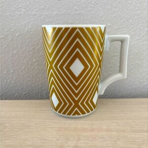 New Starbucks Rosanna Germany Gold Mug Replacement Collectible Coffee